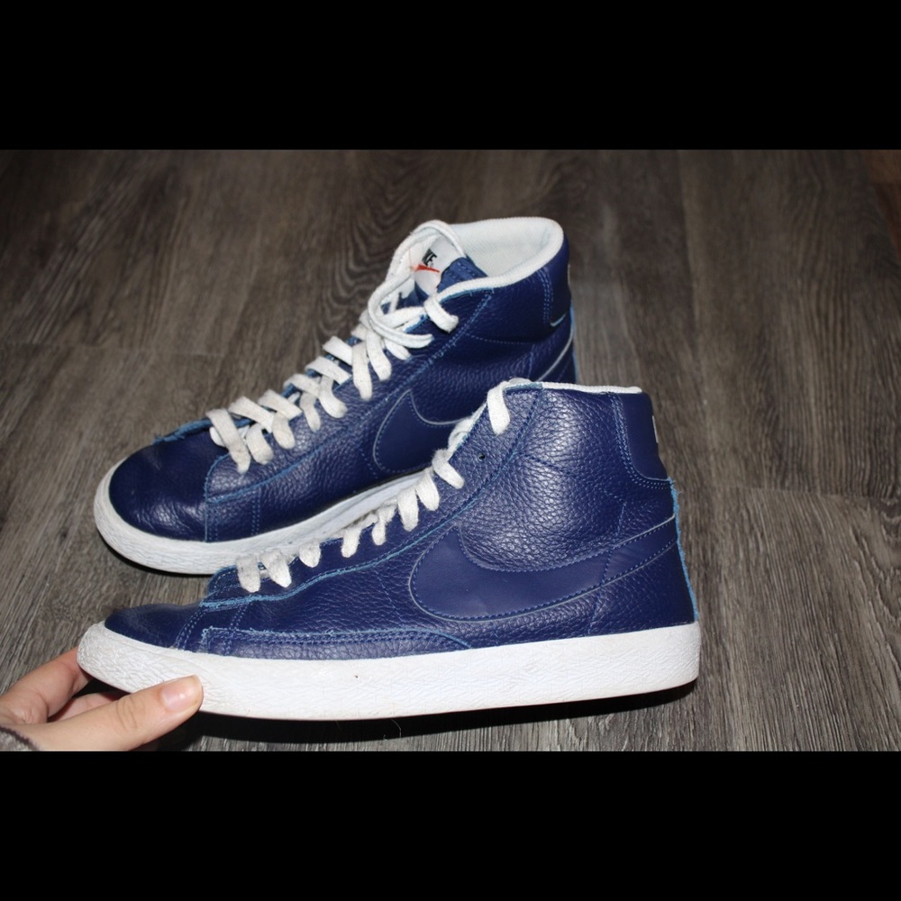 Nike Blazers Navy Blue